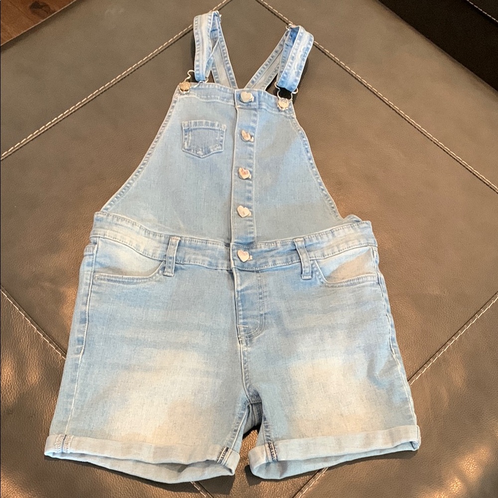 VIGOSS Denim Short Overalls